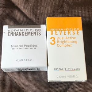 Mineral peptides and dual active brightening